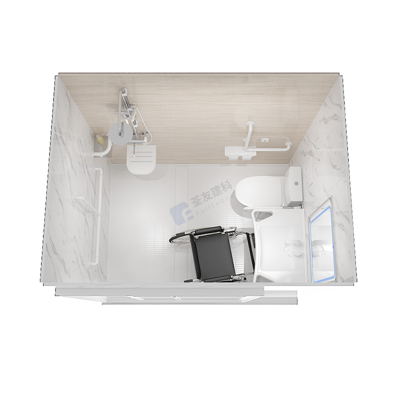 SMC ROMITORIO TODO EN UNA Capa de baño POD PREFAB COMENTA DE BAÑO (BUN1622)
