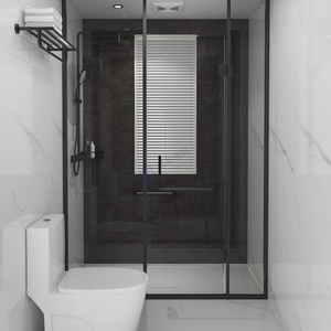 Impermeable todo en un baño pods japón de baño de baño prefabricados