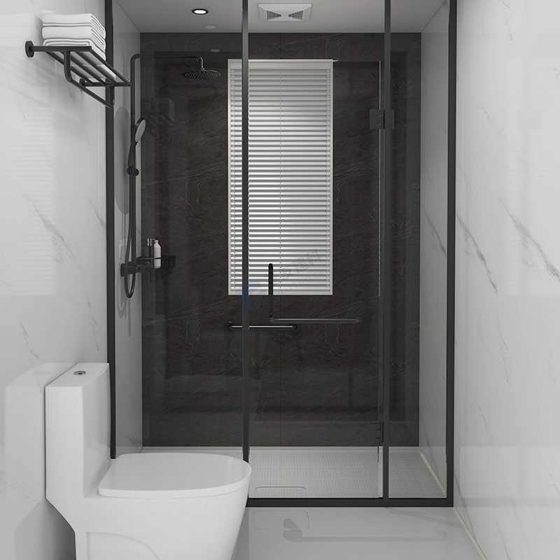 Impermeable todo en un baño pods japón de baño de baño prefabricados