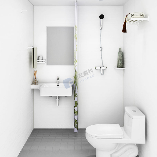 Unidades de baño prefabricadas de fácil y rápida instalación Módulos de baño modulares