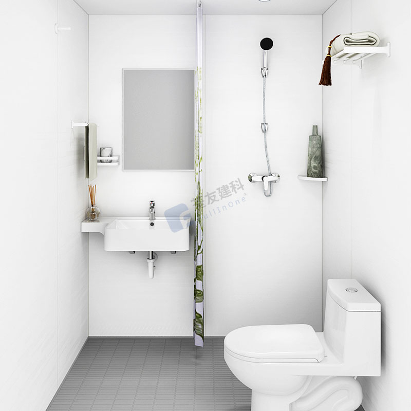 Unidades de baño prefabricadas de fácil y rápida instalación Módulos de baño modulares