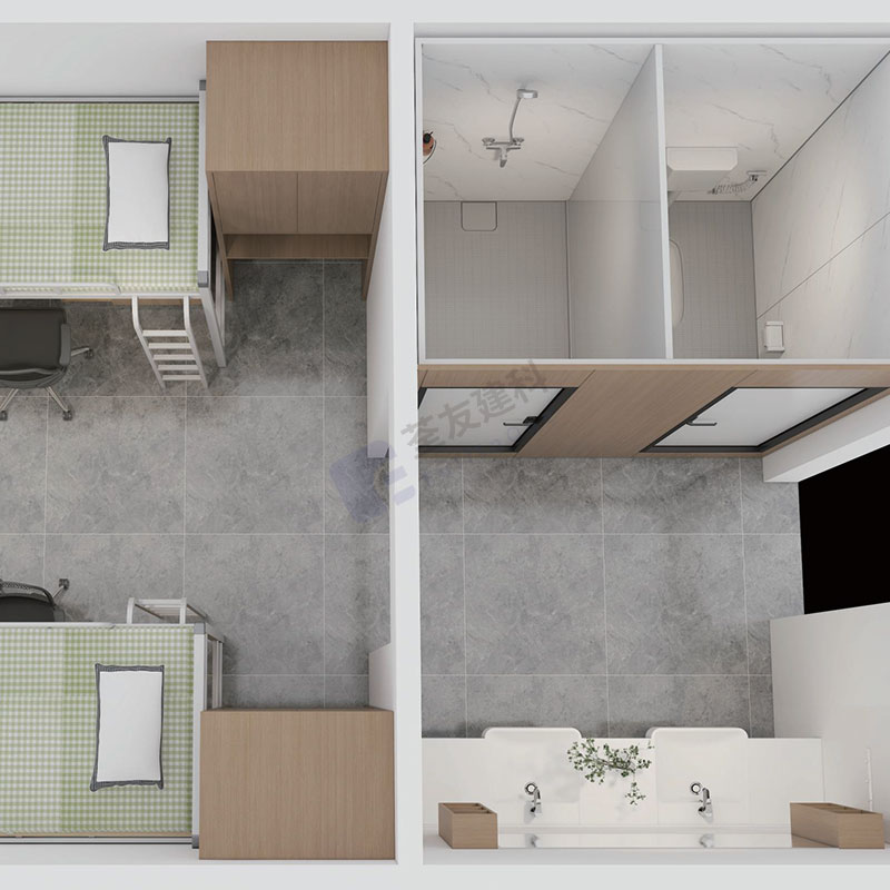 Baños modulares POLES PORTABLES DE INIO Y BAÑO PARA ENTORMITOR