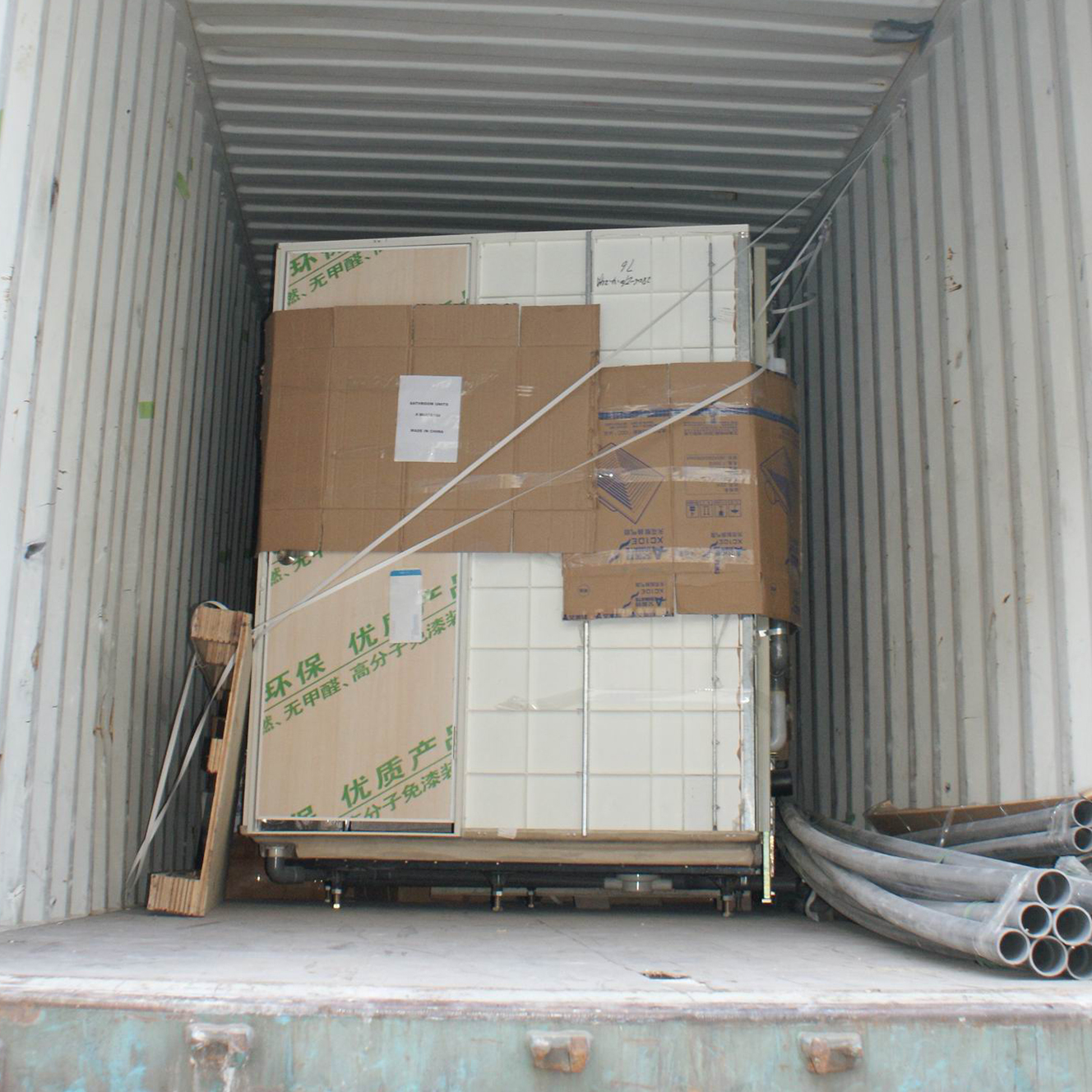 Unidades de baño modernas vainas de baño prefabricadas para botas de barco