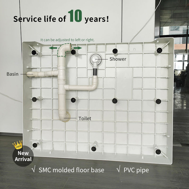 Super Value Modular todo en un solo baño de baño para hoteles (MTU1217)