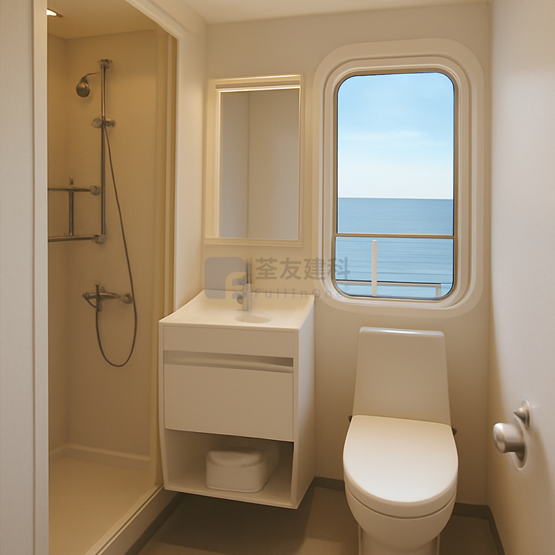Instalación rápida Unidades de baño POD de baño prefabricados para proyectos de cruceros