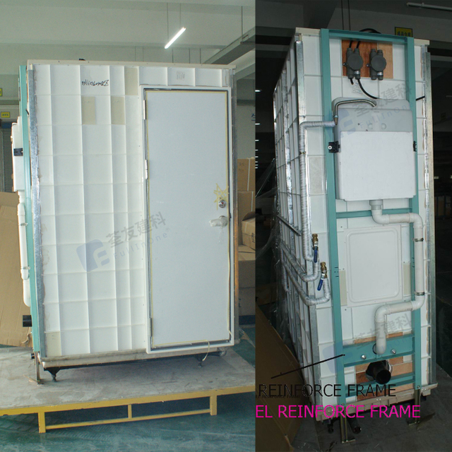 Unidades de baño modernas vainas de baño prefabricadas para botas de barco