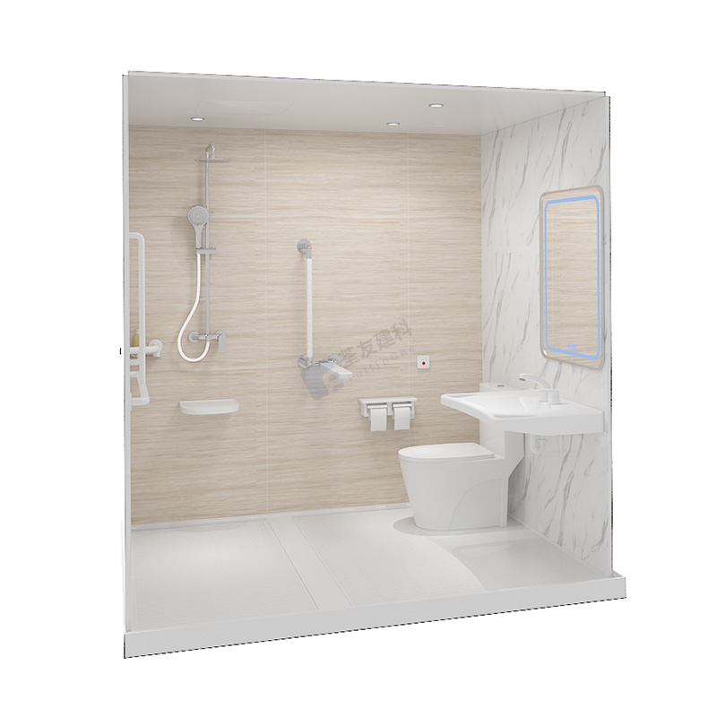 SMC ROMITORIO TODO EN UNA Capa de baño POD PREFAB COMENTA DE BAÑO (BUN1622)