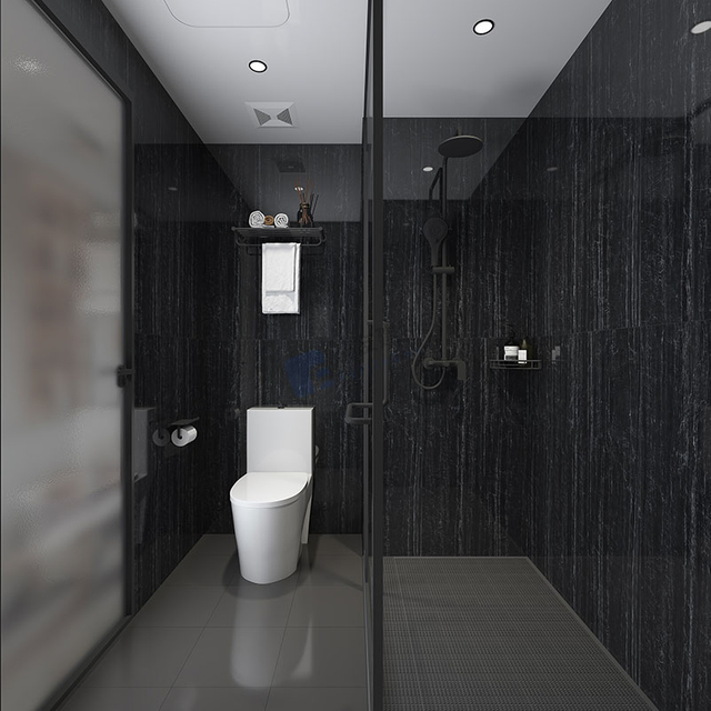 Unidades de baño prefabricadas de buena calidad (BUX1518)