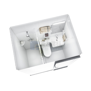 Unidades de baño prefabricadas y vainas de baño, todas en una (Bul1217)
