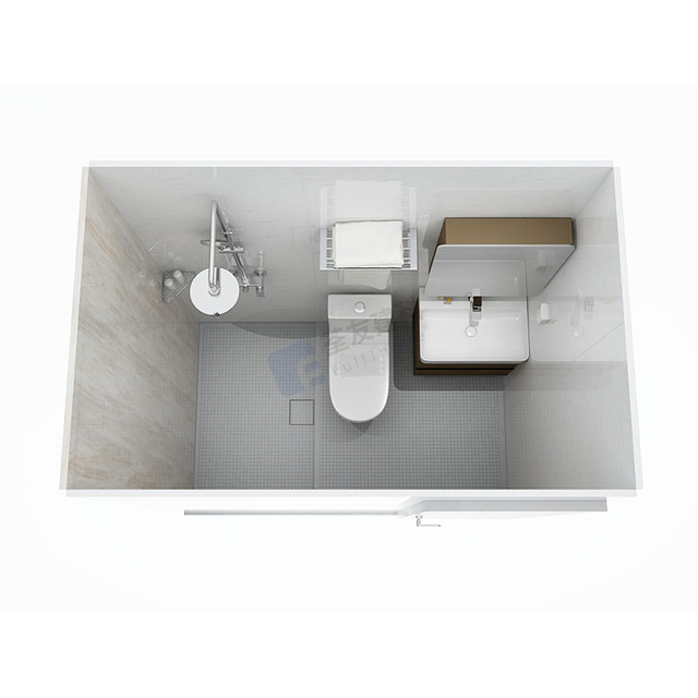 Baños prefabricados SMC todo en unidades de baño para hoteles