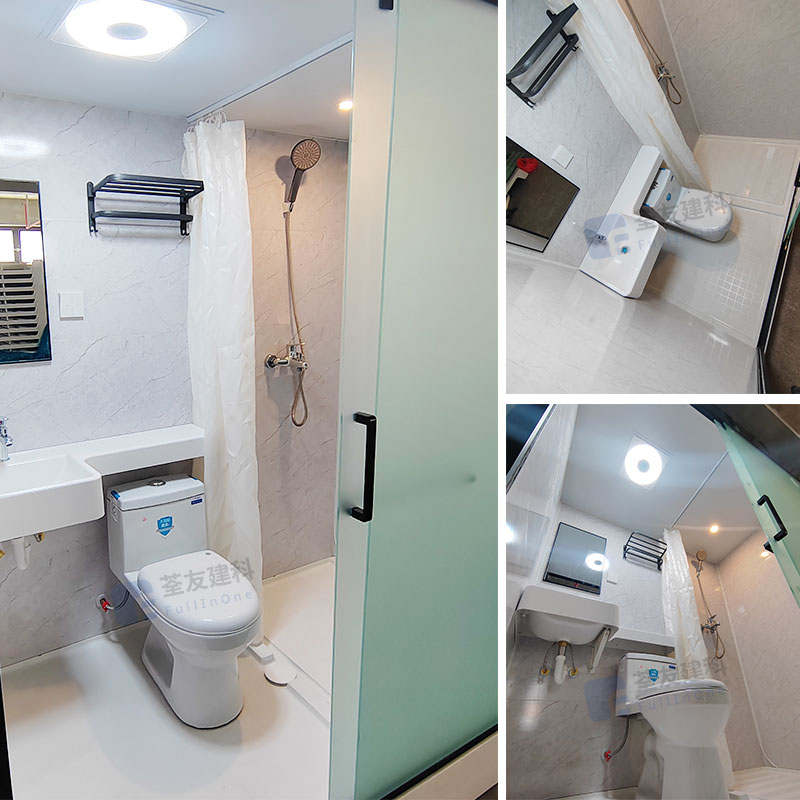 Ingeniería de instalación rápida Unidad de baño modular preferida de la unidad de baño (MTU1219)