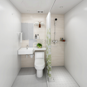 Diseño integrado Baño prefabricado Modular Prefab de baño POD (BUL1418)