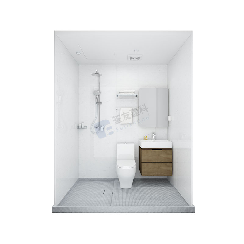 Instalación rápida Unidades de baño prefabricadas de baño modular para apartamentos para apartamentos