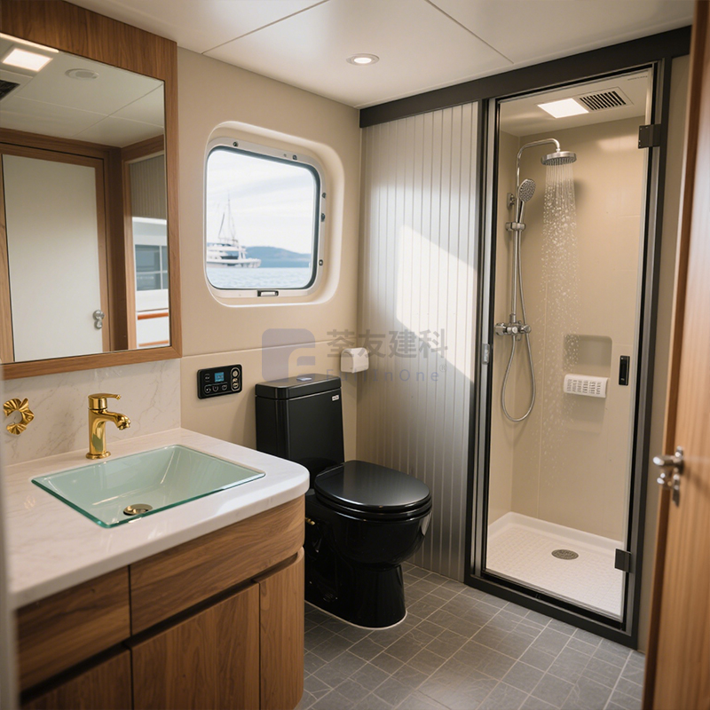 Baño integrado Project Marine, Pod del baño prefabricado listo para usar
