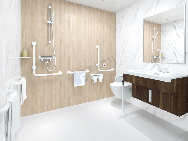 unión prefabricada de baño