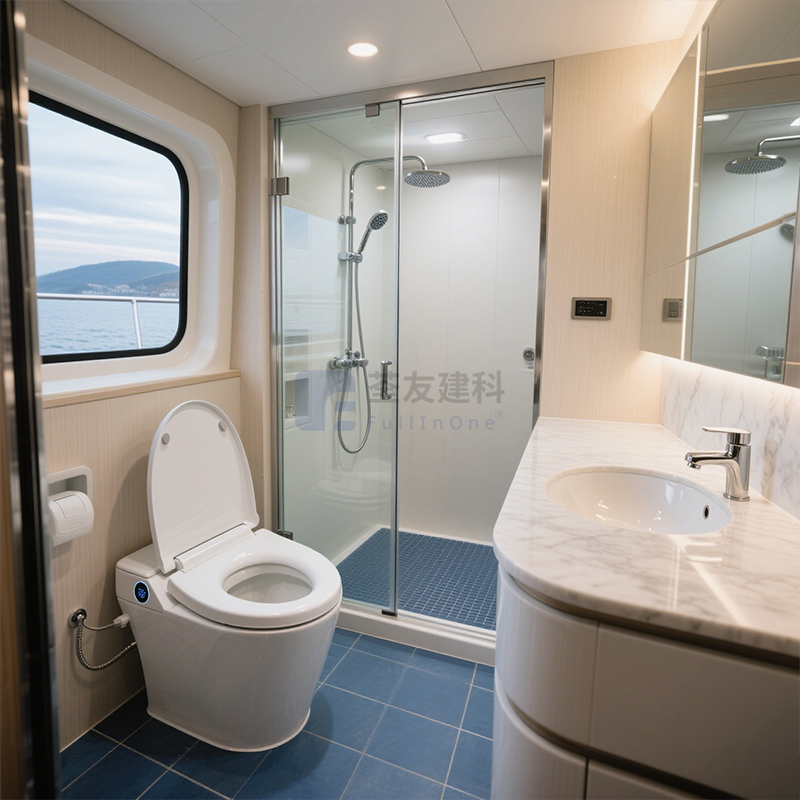 Baño integrado Project Marine, Pod del baño prefabricado listo para usar