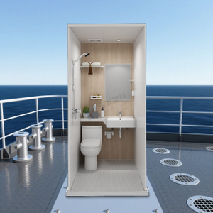 Unidades de baño modernas vainas de baño prefabricadas para botas de barco