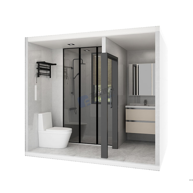 Diseños prefabricados módulos de baño integrados todo en uno (BUX1618)