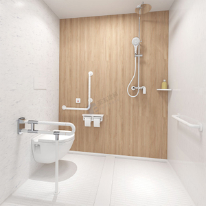 Unidad de baño modular de baños modernos para hospitales (BUN1218)
