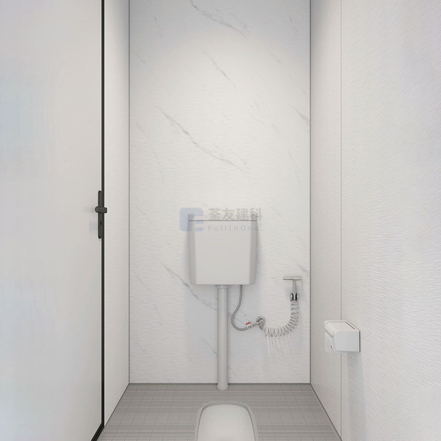 Unidad de baño integrada de estilo moderno Pod para la renovación de dormitorios escolares