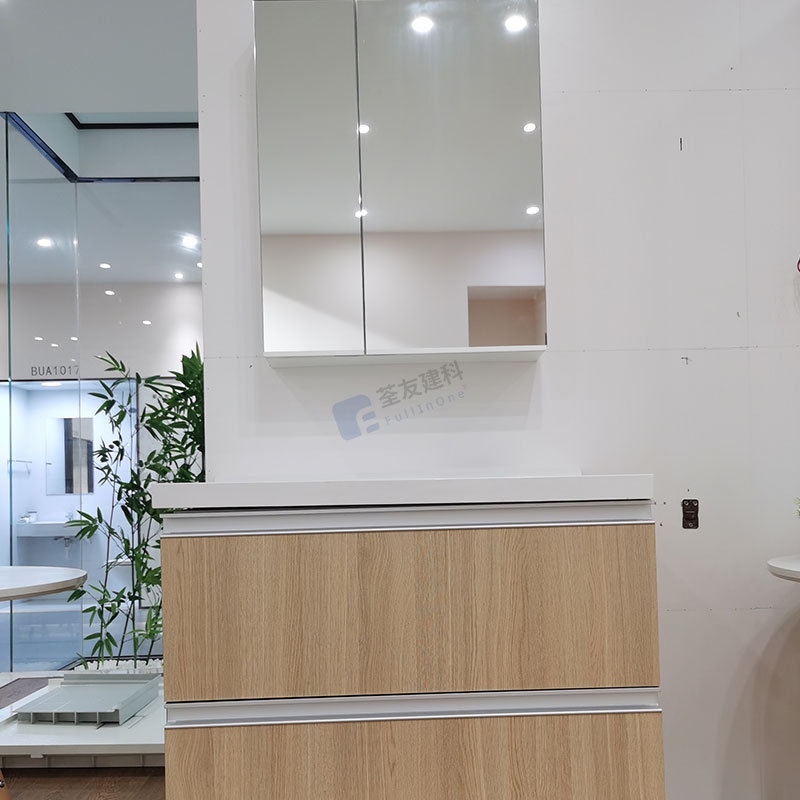 Los tocadores de baño de madera modernos ensanchan el gabinete de baño impermeable del fregadero