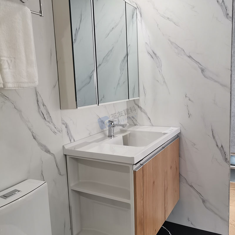 Los tocadores de baño de madera modernos ensanchan el gabinete de baño impermeable del fregadero