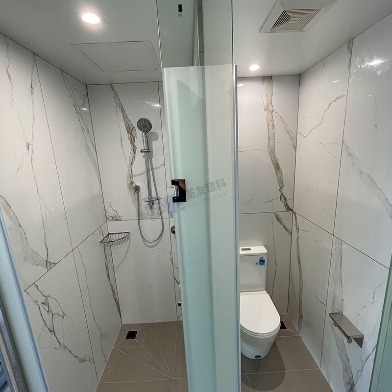 Modernos módulos de baño con azulejos de cerámica con estándar australiano (QUBP1826)