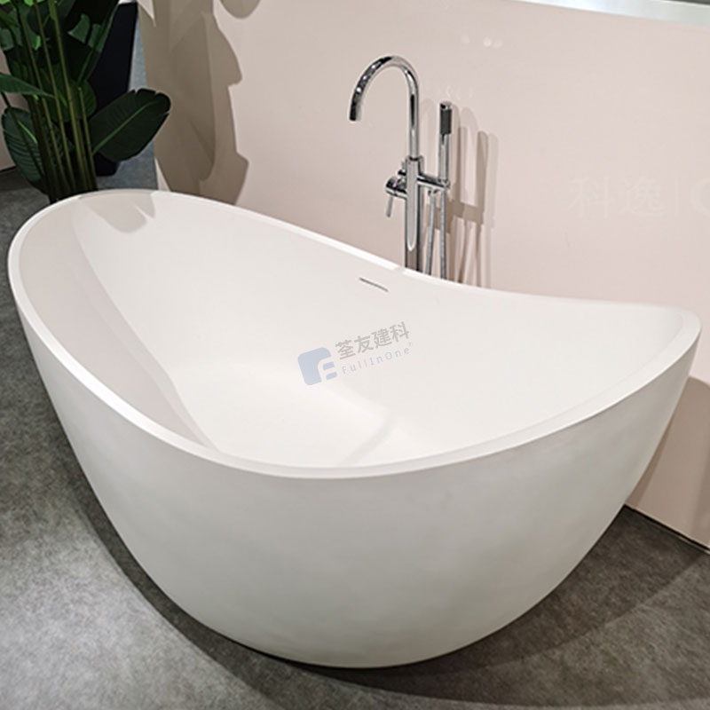 Remojo duradero con bañera de baño de villa de hotel con escurridor